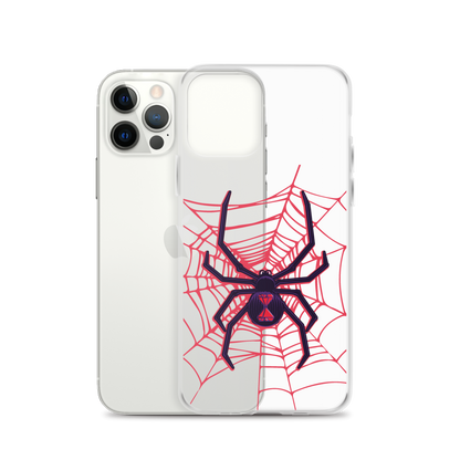 Ruby Widow Clear Case for iPhone