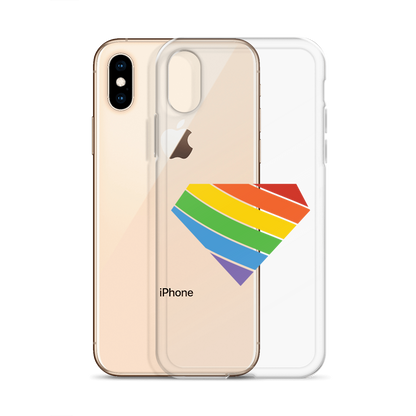 Ruby Pride Clear Case for iPhone