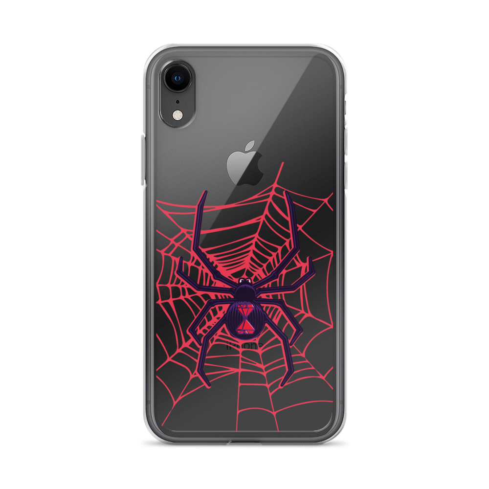 Ruby Widow Clear Case for iPhone