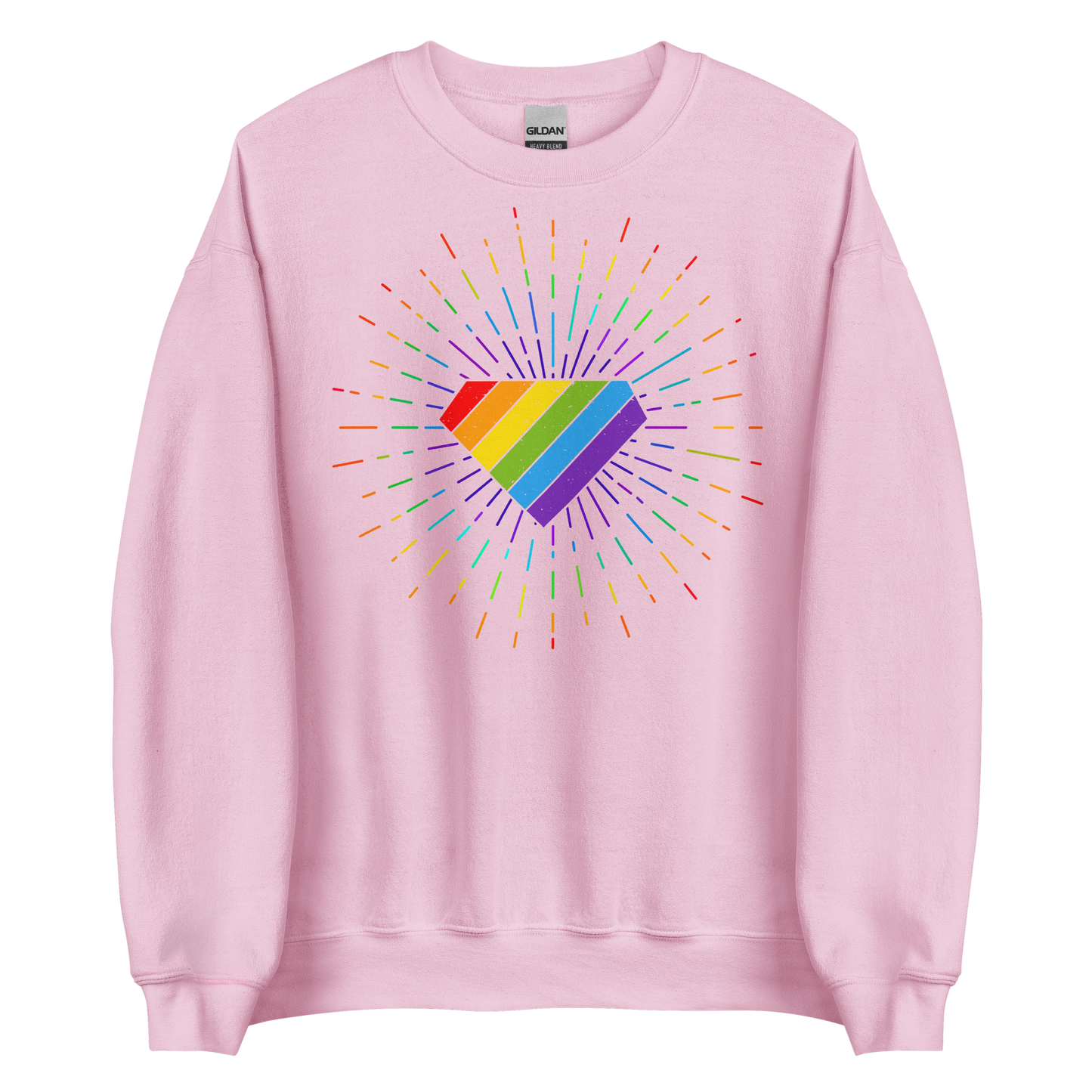 Ruby Pride Burst Sweatshirt