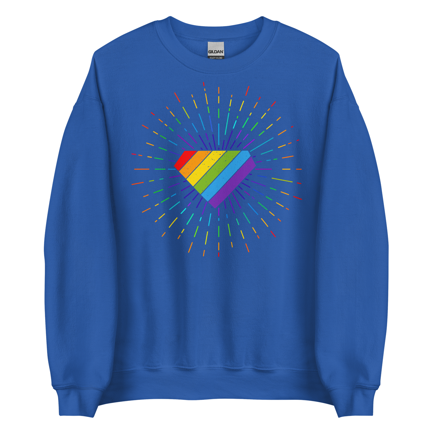 Ruby Pride Burst Sweatshirt