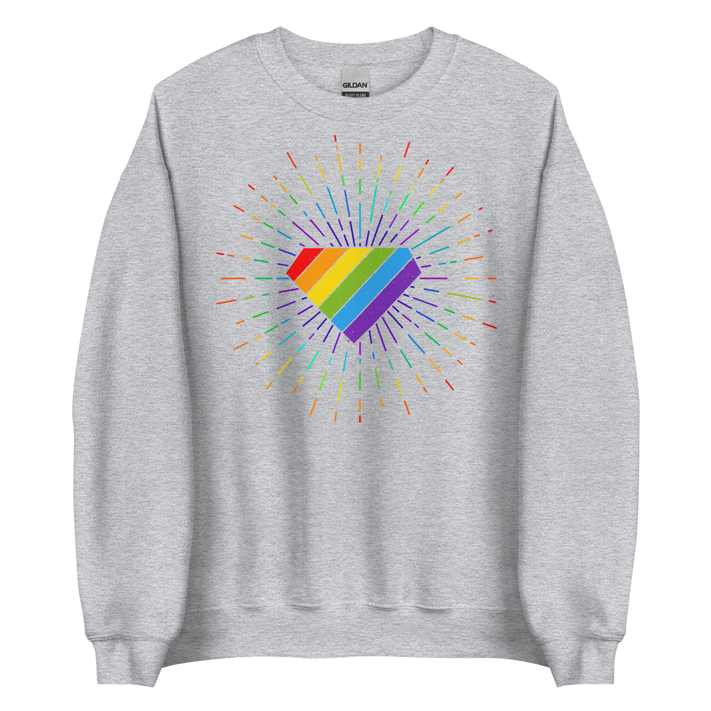 Ruby Pride Burst Sweatshirt