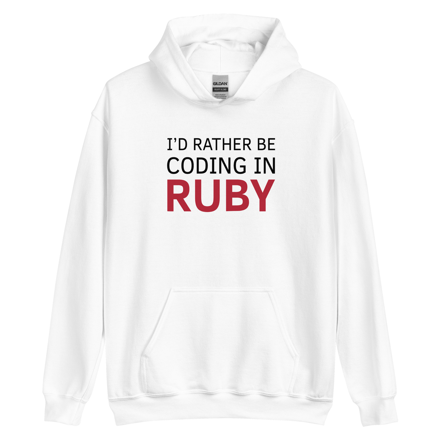 I'd Rather Ruby Hoodie