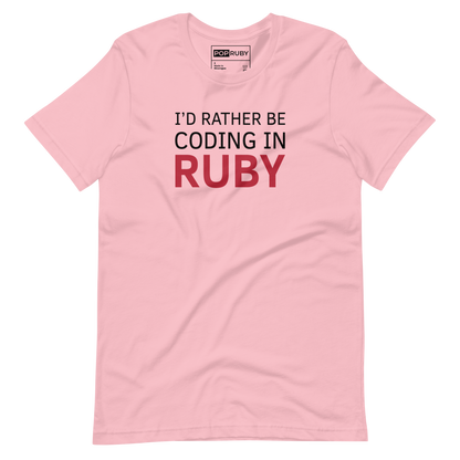I'd Rather Ruby