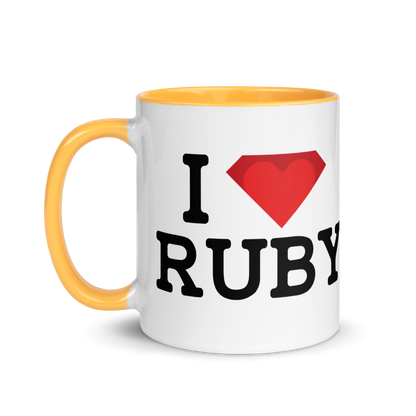 I Love Ruby Coffee Mug