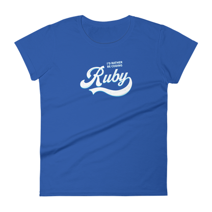 I'd Rather Be Coding Ruby